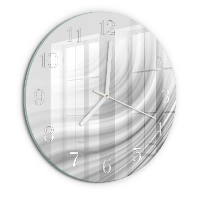 Glas wanduhr Abstraktion