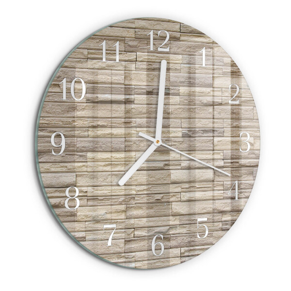 Glas wanduhr Wand