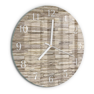 Glas wanduhr Wand