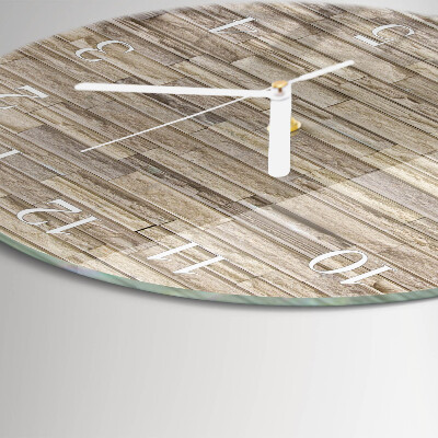 Glas wanduhr Wand