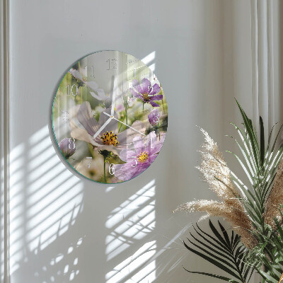 Glas wanduhr Kosmeen