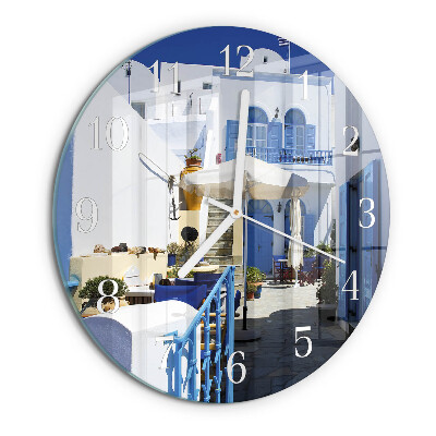 Glas wanduhr Griechenland