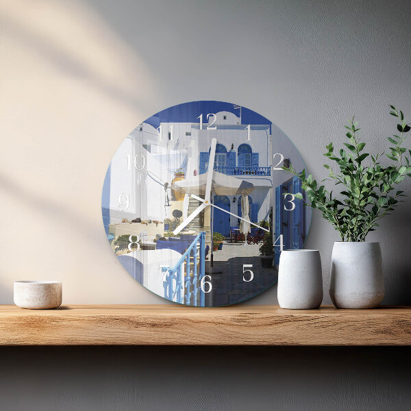 Glas wanduhr Griechenland