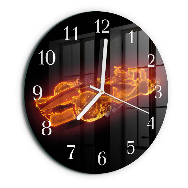 Glas wanduhr Schrott
