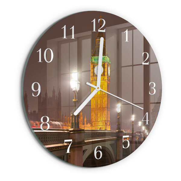 Glas wanduhr Big Ben