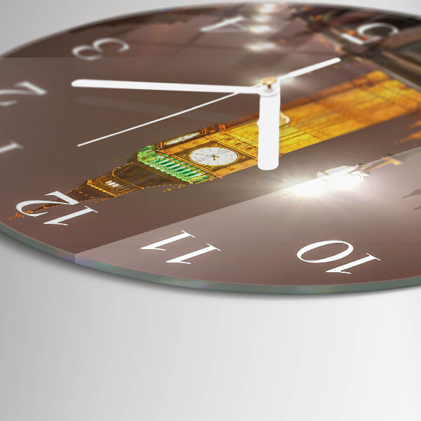 Glas wanduhr Big Ben