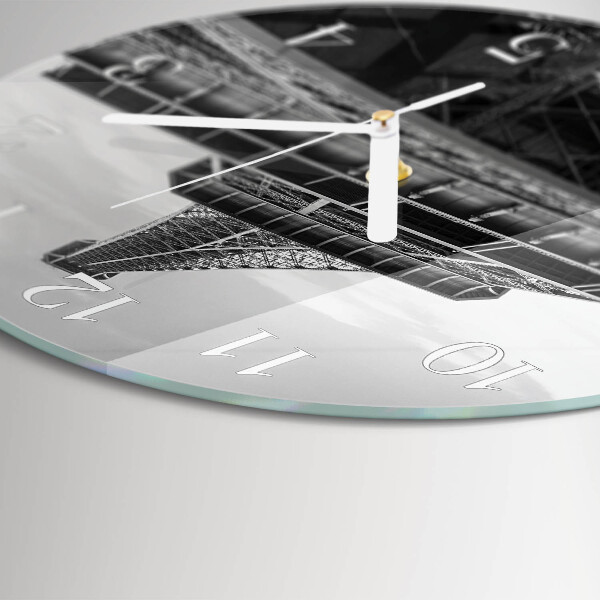 Glas wanduhr Eiffelturm Paris