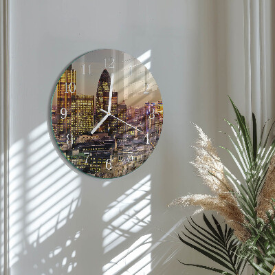 Glas wanduhr London