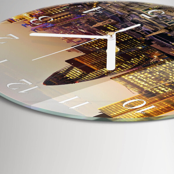 Glas wanduhr London