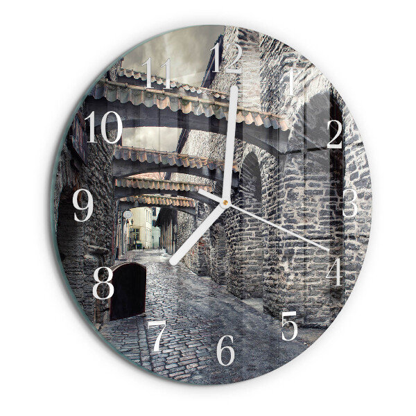 Glas wanduhr Avenue