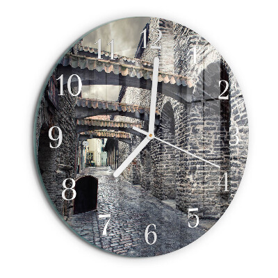 Glas wanduhr Avenue