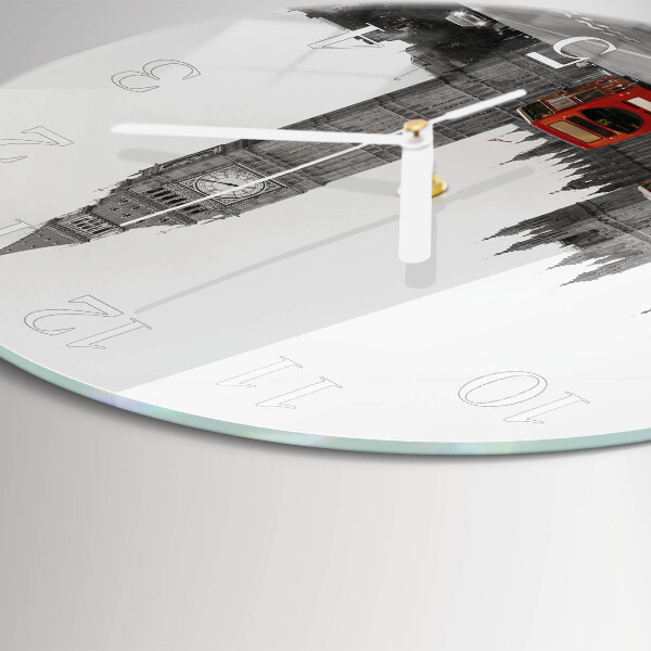 Glas wanduhr London