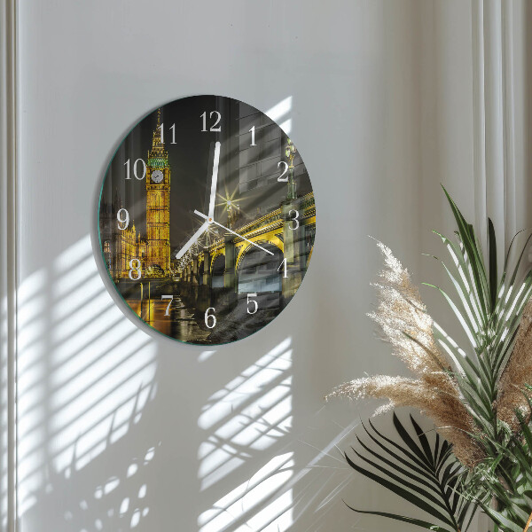 Glas wanduhr London