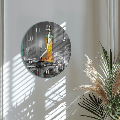 Glas wanduhr Big Ben
