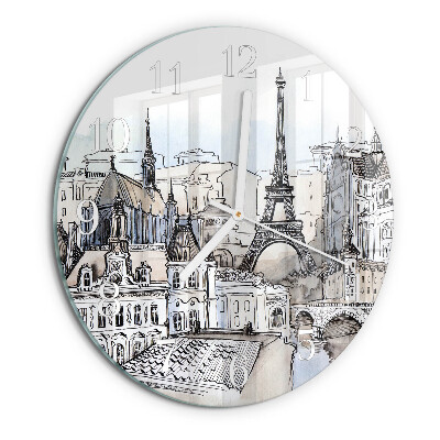 Glas wanduhr Denkmäler