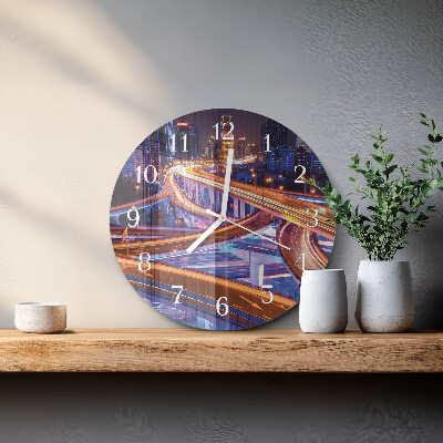 Glas wanduhr Überweisen