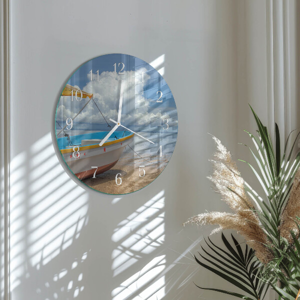 Glas wanduhr Łódź