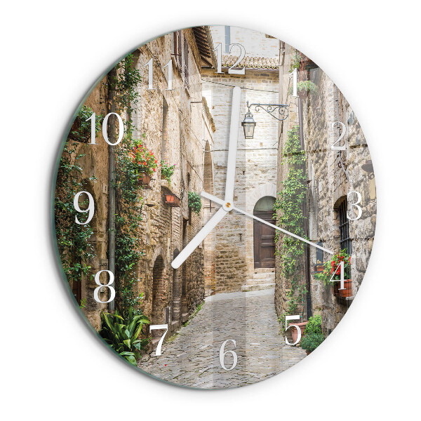 Glas wanduhr Avenue