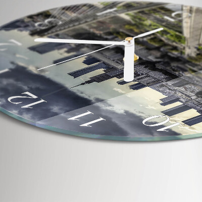 Glas wanduhr Warschau