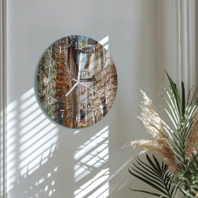 Glas wanduhr Avenue