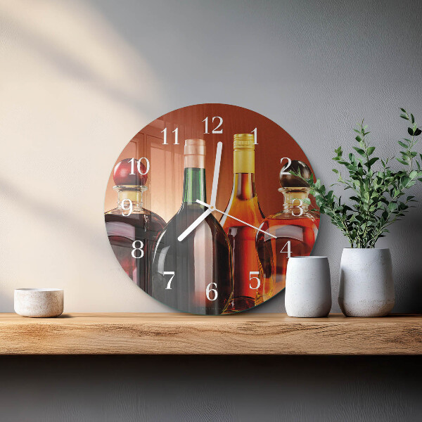 Glas wanduhr Geister