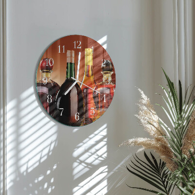 Glas wanduhr Geister