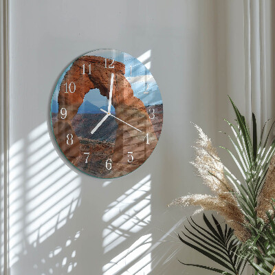 Glas wanduhr Grand Canyon