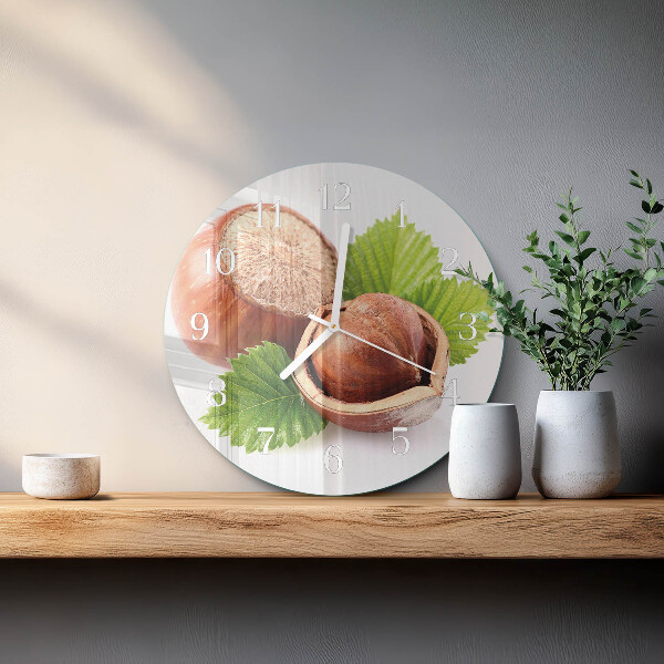 Glas wanduhr Sandsteine