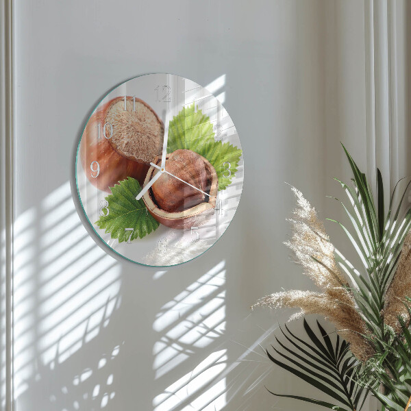 Glas wanduhr Sandsteine