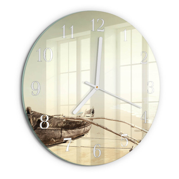 Glas wanduhr Łódź