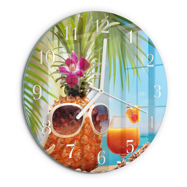 Glas wanduhr Feiertage