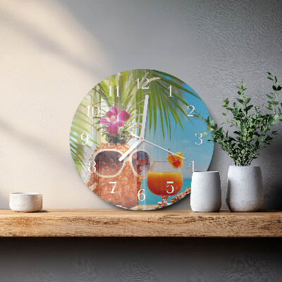 Glas wanduhr Feiertage