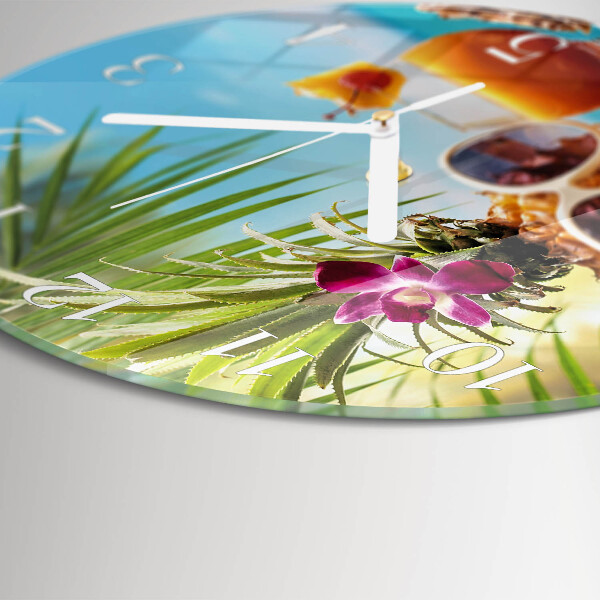 Glas wanduhr Feiertage