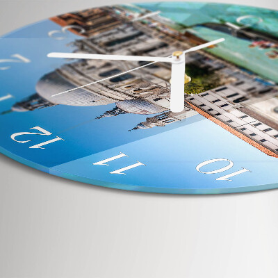 Glas wanduhr Venedig