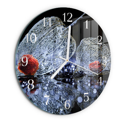 Glas wanduhr Stück