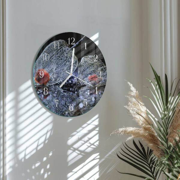 Glas wanduhr Stück