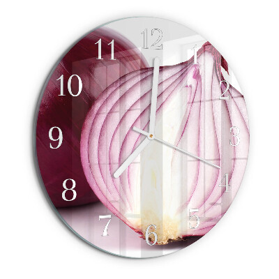 Glas wanduhr Zwiebel