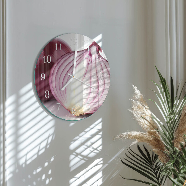 Glas wanduhr Zwiebel