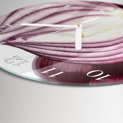 Glas wanduhr Zwiebel