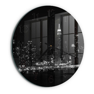 Wanduhr rund Horizont