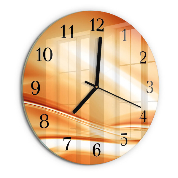 Wanduhr rund Abstraktion