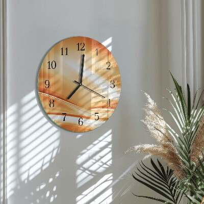 Wanduhr rund Abstraktion