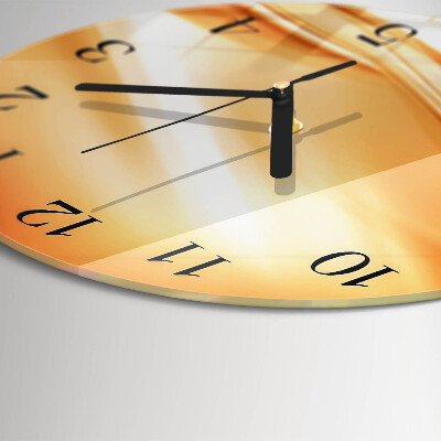 Wanduhr rund Abstraktion