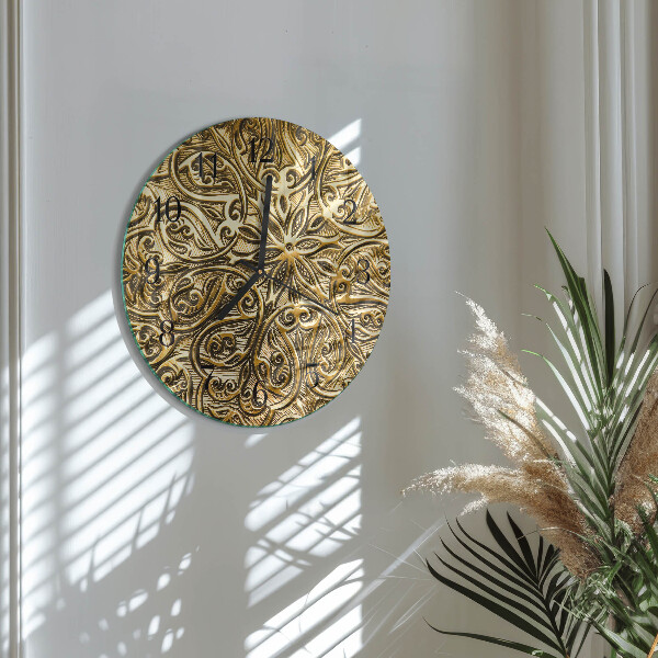 Wanduhr rund Mosaik