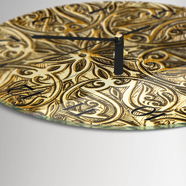 Wanduhr rund Mosaik