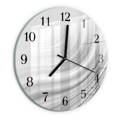 Wanduhr rund Abstraktion