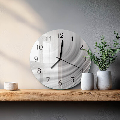Wanduhr rund Abstraktion