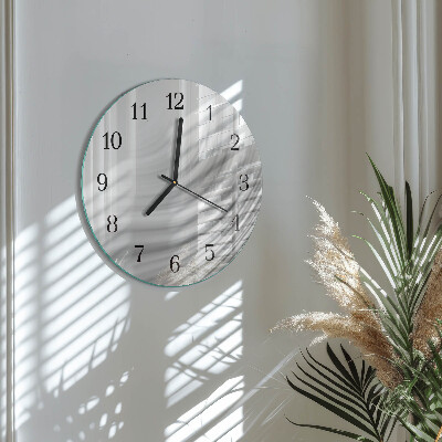 Wanduhr rund Abstraktion