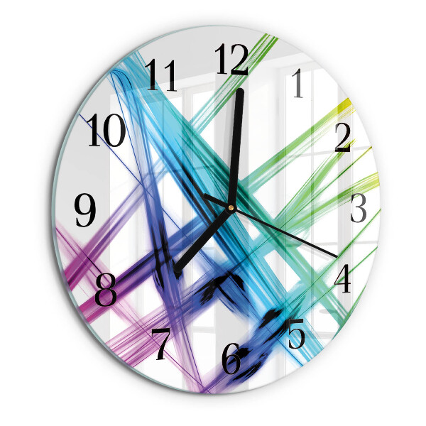 Wanduhr rund Abstraktion
