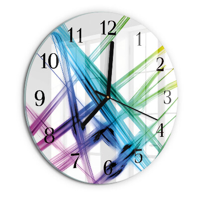 Wanduhr rund Abstraktion